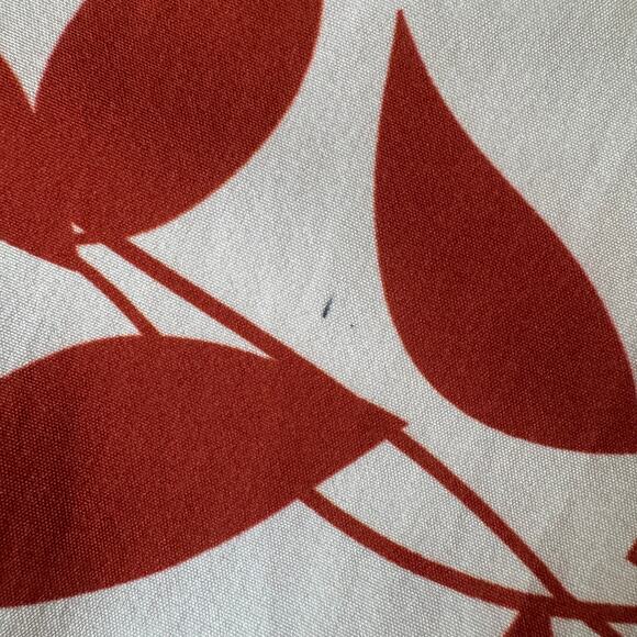 Boutique Rust Floral Sleeveless Tiered V-Neck Knee Length Dress Large - Picture 11 of 11